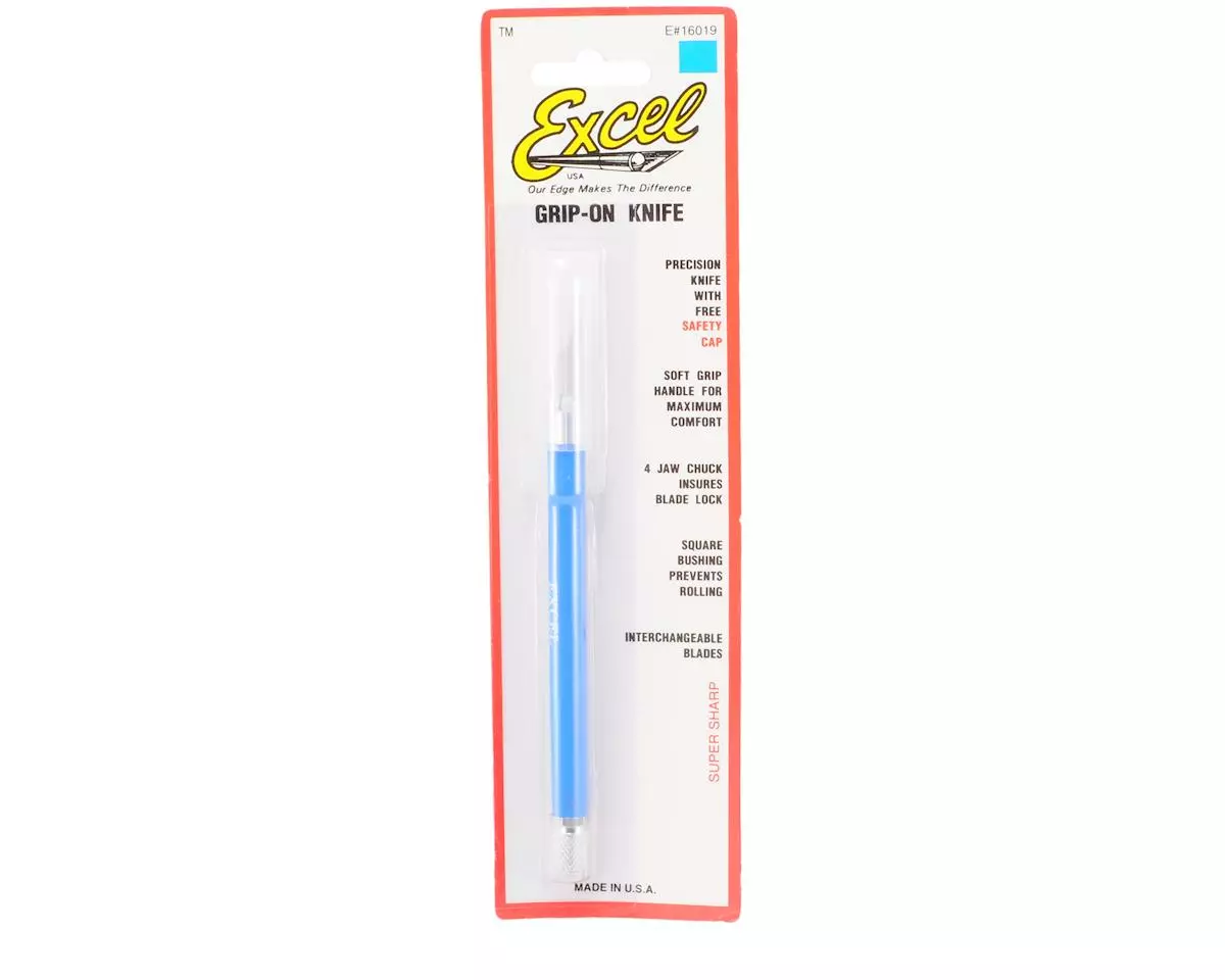 Excel Grip-On Knife (Blue) 4 Excel Grip-On Knife (Blue) - Image 2