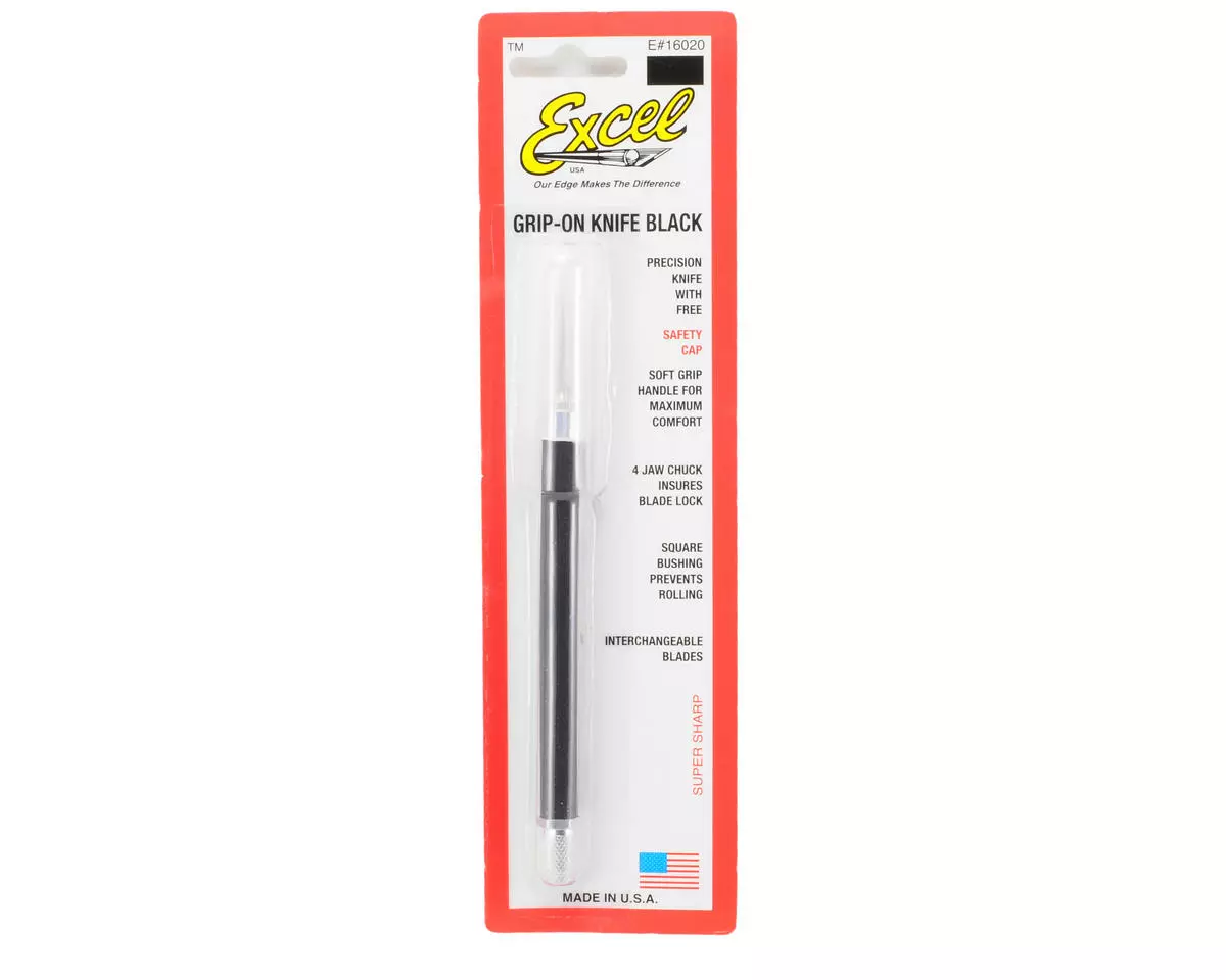Excel Grip-On Knife (Black) 4 Excel Grip-On Knife (Black) - Image 2