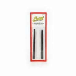 Excel File Set, 6 Assorted, 5.75", Cut #3