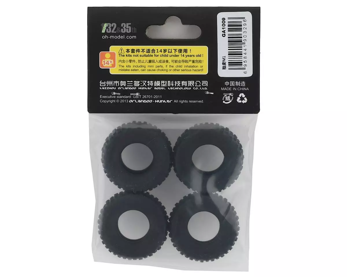 Orlandoo Hunter M1 Tire Set 4 Orlandoo Hunter M1 Tire Set - Image 2