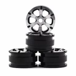 Orlandoo Hunter Aluminum 6 Spoke Wheel Set (Silver) (4)