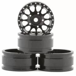 Orlandoo Hunter 18mm Aluminum Wheel Set (Black) (4)