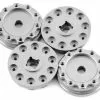 Orlandoo Hunter 32M01 20mm Aluminum 10 Lug Wheel Flange Set (Silver) (4)