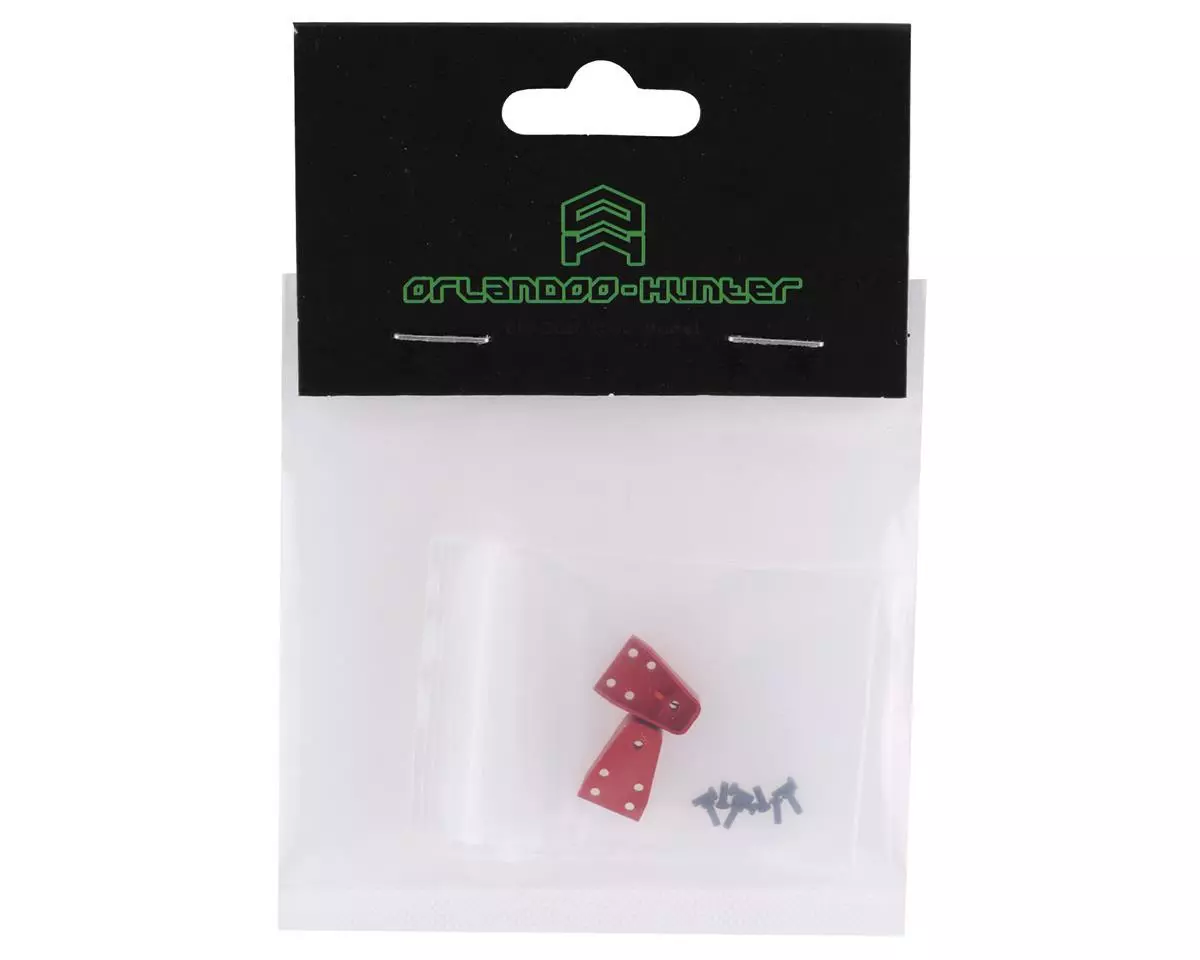 Orlandoo Hunter 32M01 Metal Front Shock Mount (Red) 4 Orlandoo Hunter 32M01 Metal Front Shock Mount (Red) - Image 2